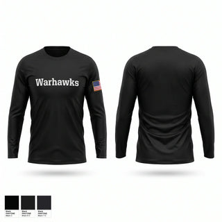 Long Sleeve Performance Shirt, Warhawks, Army, Teamtime, Team time, sublimation, custom sports apparel, team uniforms, spirit wear, spiritwear, sports uniforms, custom shirts, team store, custom team store, fundraiser sports, apparel fundraiser
