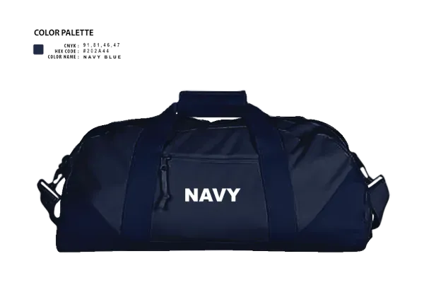 Duffle Bag, NavyNavy, Navy, Teamtime, Team time, sublimation, custom sports apparel, team uniforms, spirit wear, spiritwear, sports uniforms, custom shirts, team store, custom team store, fundraiser sports, apparel fundraiser