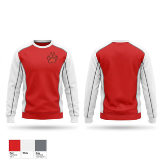 Crew Neck Sweatshirt, Laingsburg Wolfpack, Men's Basketball, Teamtime, Team time, sublimation, custom sports apparel, team uniforms, spirit wear, spiritwear, sports uniforms, custom shirts, team store, custom team store, fundraiser sports, apparel fundraiser