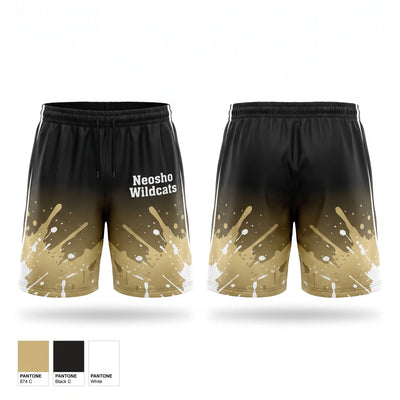 Neosho Wildcats Athletic Shorts With Pockets - 1