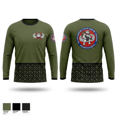 Bulldogs Long Sleeve Performance Shirt 1
