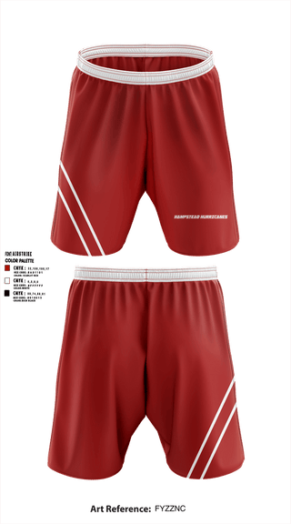 Athletic Shorts With Pockets, Hampstead Hurricanes Baseball, Baseball, Teamtime, Team time, sublimation, custom sports apparel, team uniforms, spirit wear, spiritwear, sports uniforms, custom shirts, team store, custom team store, fundraiser sports, apparel fundraiser