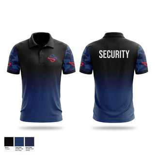 Short Sleeve Performance Polo, Sahara Global Security, Police, Teamtime, Team time, sublimation, custom sports apparel, team uniforms, spirit wear, spiritwear, sports uniforms, custom shirts, team store, custom team store, fundraiser sports, apparel fundraiser