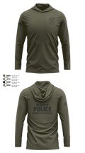 Glencoe Investigations 10943642 Long Sleeve Performance Shirt with hood - 3