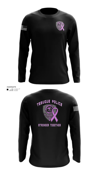 Long Sleeve Performance Shirt, Tesuque Police Dept, , Teamtime, Team time, sublimation, custom sports apparel, team uniforms, spirit wear, spiritwear, sports uniforms, custom shirts, team store, custom team store, fundraiser sports, apparel fundraiser