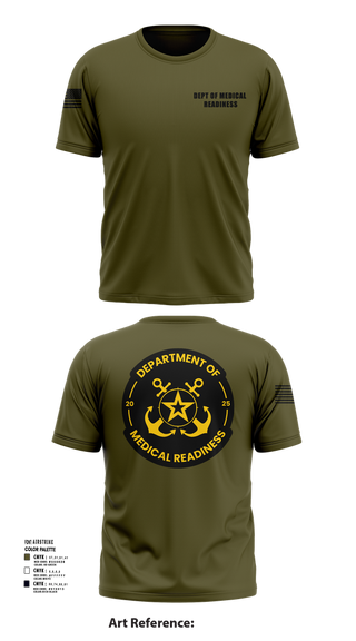 Short Sleeve Performance Shirt, DEPT OF MEDICAL READINESS, , Teamtime, Team time, sublimation, custom sports apparel, team uniforms, spirit wear, spiritwear, sports uniforms, custom shirts, team store, custom team store, fundraiser sports, apparel fundraiser