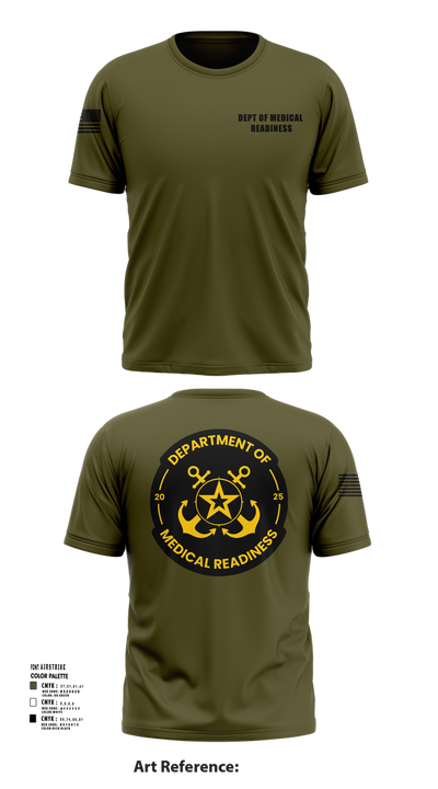 DEPT OF MEDICAL READINESS 60884043 Short Sleeve Performance Shirt - 13