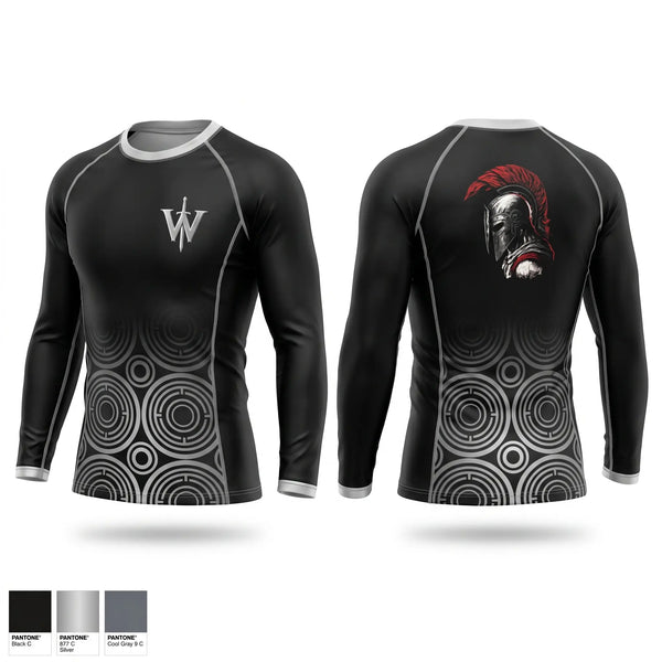 Long Sleeve Rash Guard Shirt, Warriors Lair, , Teamtime, Team time, sublimation, custom sports apparel, team uniforms, spirit wear, spiritwear, sports uniforms, custom shirts, team store, custom team store, fundraiser sports, apparel fundraiser