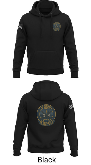 Hoodie, USS TRIPOLI, , Teamtime, Team time, sublimation, custom sports apparel, team uniforms, spirit wear, spiritwear, sports uniforms, custom shirts, team store, custom team store, fundraiser sports, apparel fundraiser