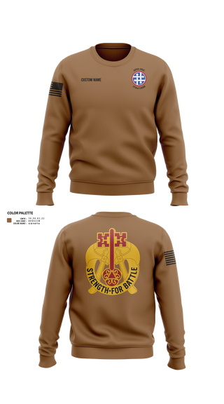 Crew Neck Sweatshirt, 373rd CSSB, Army, Teamtime, Team time, sublimation, custom sports apparel, team uniforms, spirit wear, spiritwear, sports uniforms, custom shirts, team store, custom team store, fundraiser sports, apparel fundraiser