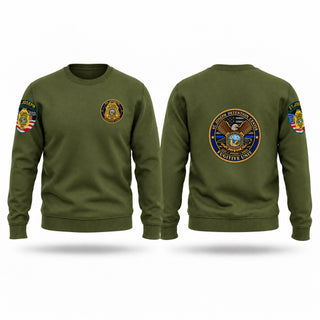 Crew Neck Sweatshirt, ST. JOSEPH DETENTION CENTER FUGITIVE UNIT, Police, Teamtime, Team time, sublimation, custom sports apparel, team uniforms, spirit wear, spiritwear, sports uniforms, custom shirts, team store, custom team store, fundraiser sports, apparel fundraiser