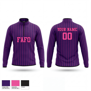 Quarter Zip Jacket, F.A.F.O, Baseball, Teamtime, Team time, sublimation, custom sports apparel, team uniforms, spirit wear, spiritwear, sports uniforms, custom shirts, team store, custom team store, fundraiser sports, apparel fundraiser