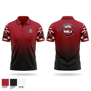 Short Sleeve Performance Polo, Wilmington, Baseball, Teamtime, Team time, sublimation, custom sports apparel, team uniforms, spirit wear, spiritwear, sports uniforms, custom shirts, team store, custom team store, fundraiser sports, apparel fundraiser