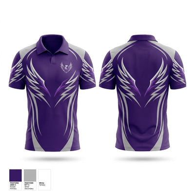 Kyle Legacy Track & Field Short Sleeve Performance Polo - 1