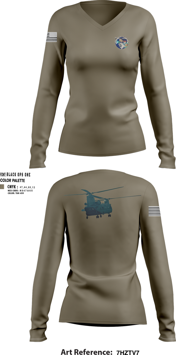 Womens Long Sleeve Vneck Shirt, Sugar Bears, , Teamtime, Team time, sublimation, custom sports apparel, team uniforms, spirit wear, spiritwear, sports uniforms, custom shirts, team store, custom team store, fundraiser sports, apparel fundraiser