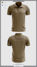 Athena Gun Club 10073430 Short Sleeve Performance Polo - 1