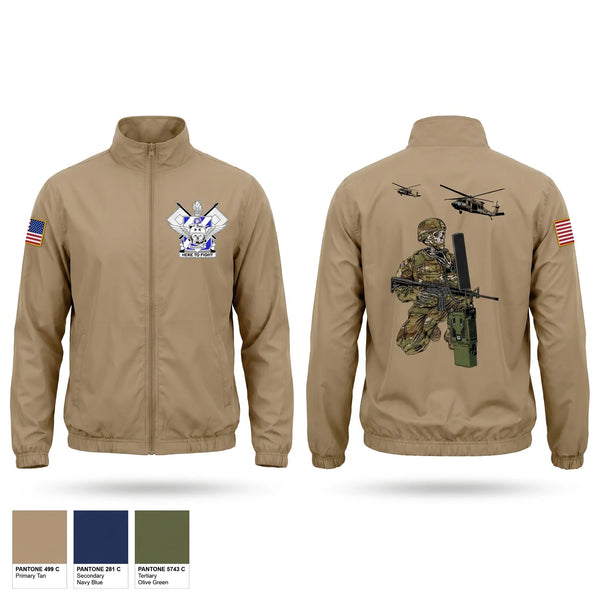 Windbreaker, 4-3 HHC, Army, Teamtime, Team time, sublimation, custom sports apparel, team uniforms, spirit wear, spiritwear, sports uniforms, custom shirts, team store, custom team store, fundraiser sports, apparel fundraiser