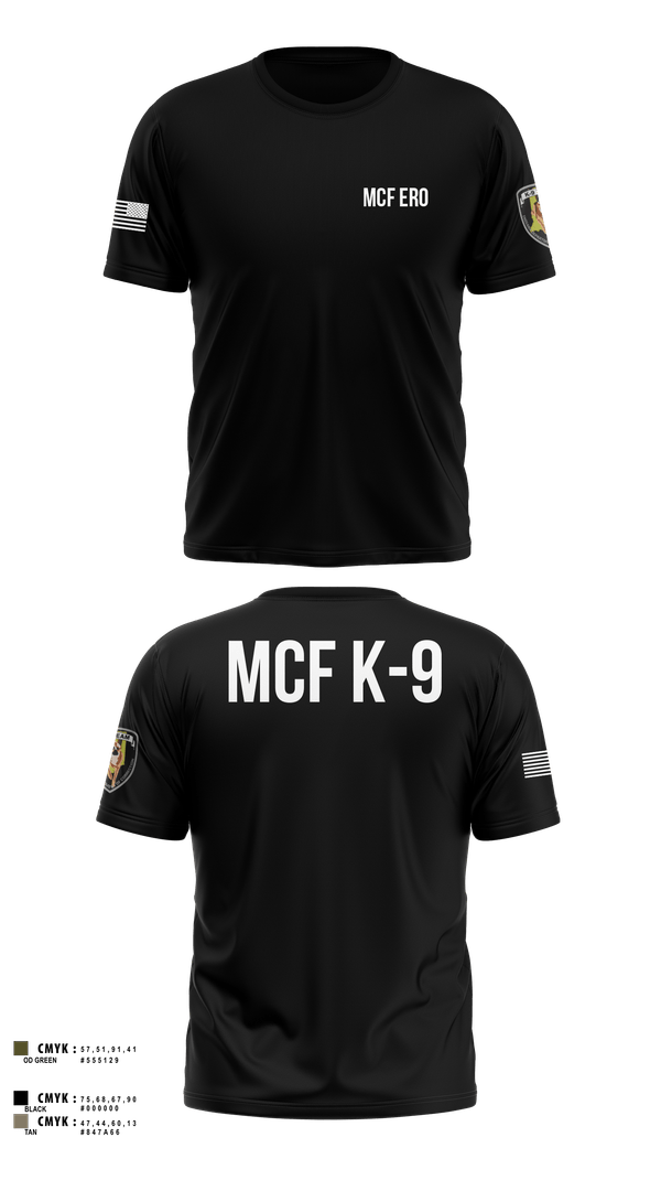 MCF K-9 1827896 Old School Cotton Feel Shirt - 102