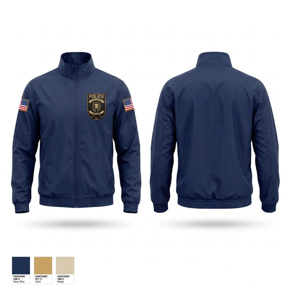 Windbreaker, Lincolnton Police Department, Police, Teamtime, Team time, sublimation, custom sports apparel, team uniforms, spirit wear, spiritwear, sports uniforms, custom shirts, team store, custom team store, fundraiser sports, apparel fundraiser