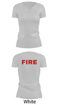 Ruthven Fire Department 30542802 Women's Short Sleeve V-neck Shirt - 12