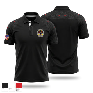 Short Sleeve Performance Polo, Lower Elwha Police Department, Police, Teamtime, Team time, sublimation, custom sports apparel, team uniforms, spirit wear, spiritwear, sports uniforms, custom shirts, team store, custom team store, fundraiser sports, apparel fundraiser