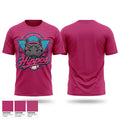 Lone star hippos Short Sleeve Performance Shirt - 2