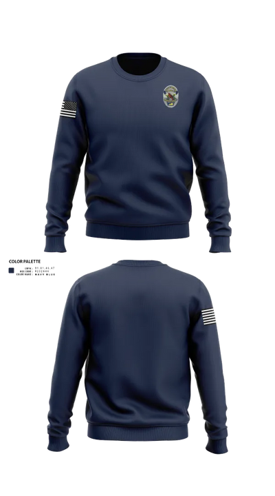 Radcliff Police Department 28282051 Crew Neck Sweatshirt - 22