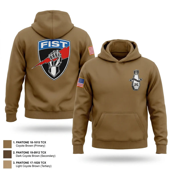 Hoodie, 2-7IN FIST, Army, Teamtime, Team time, sublimation, custom sports apparel, team uniforms, spirit wear, spiritwear, sports uniforms, custom shirts, team store, custom team store, fundraiser sports, apparel fundraiser