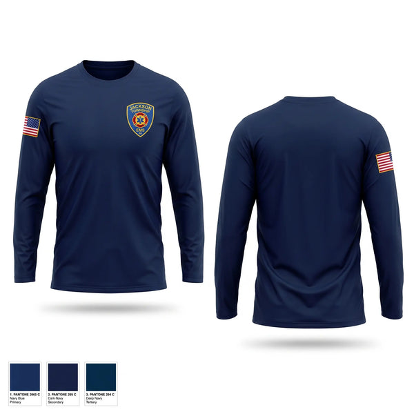 Long Sleeve Performance Shirt, JTEMS, EMS/EMT, Teamtime, Team time, sublimation, custom sports apparel, team uniforms, spirit wear, spiritwear, sports uniforms, custom shirts, team store, custom team store, fundraiser sports, apparel fundraiser