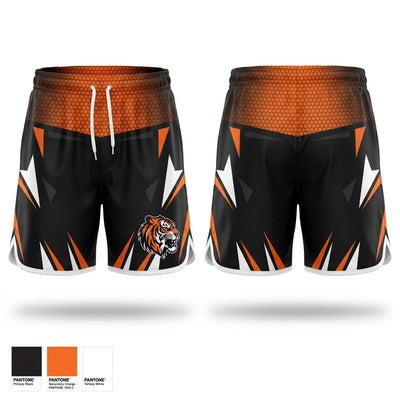 HERRIN TIGERS Track Shorts - 1
