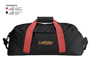 Duffle Bag, Delmarva Heat, Softball, Teamtime, Team time, sublimation, custom sports apparel, team uniforms, spirit wear, spiritwear, sports uniforms, custom shirts, team store, custom team store, fundraiser sports, apparel fundraiser