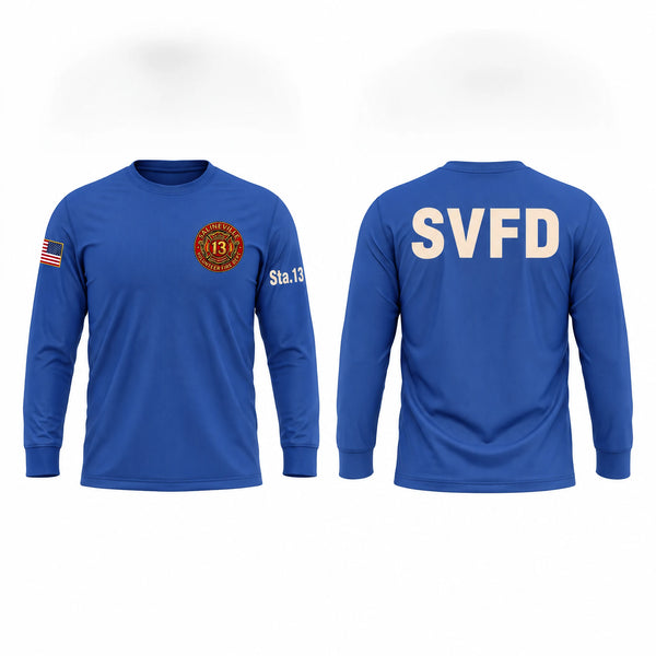 Long Sleeve Performance Shirt, Salineville fire department, Fire Department, Teamtime, Team time, sublimation, custom sports apparel, team uniforms, spirit wear, spiritwear, sports uniforms, custom shirts, team store, custom team store, fundraiser sports, apparel fundraiser