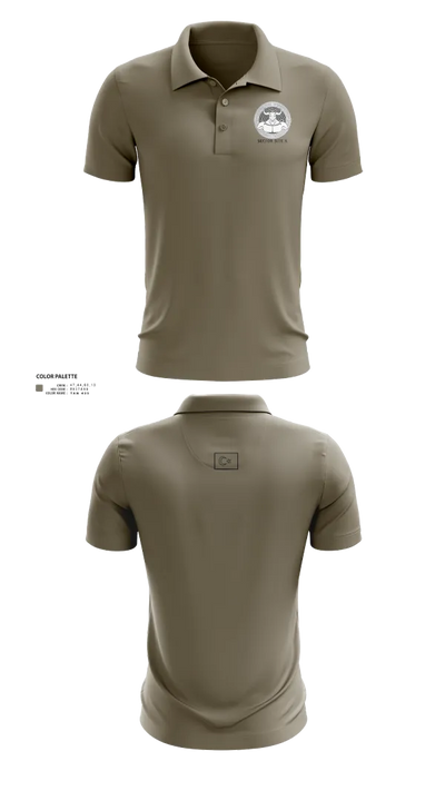 173RD SECFOR OAS IX 9040611 Short Sleeve Performance Polo - 21