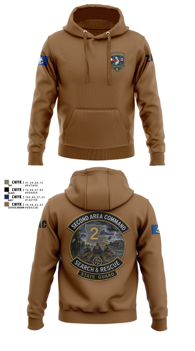 2nd area command 59908555 Hoodie - 22