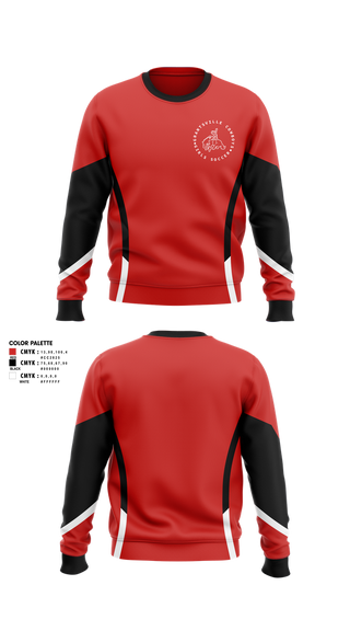 Crew Neck Sweatshirt, Grantsville Girls Soccer, Women's Soccer, Teamtime, Team time, sublimation, custom sports apparel, team uniforms, spirit wear, spiritwear, sports uniforms, custom shirts, team store, custom team store, fundraiser sports, apparel fundraiser