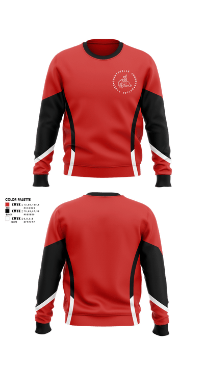 Grantsville Girls Soccer 58170846 Crew Neck Sweatshirt - 1