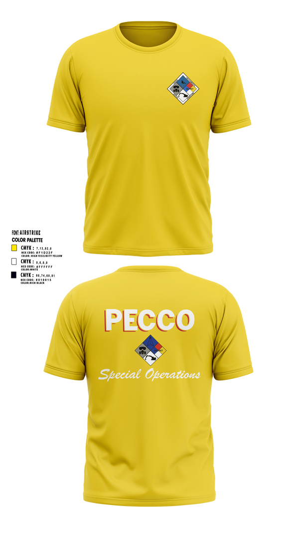 Short Sleeve Performance Shirt, PECCO, , Teamtime, Team time, sublimation, custom sports apparel, team uniforms, spirit wear, spiritwear, sports uniforms, custom shirts, team store, custom team store, fundraiser sports, apparel fundraiser