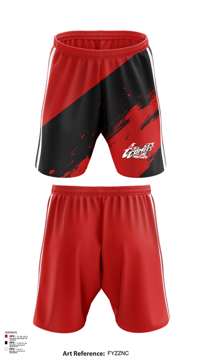 Chevak High School Basketball 74373709 Athletic Shorts With Pockets - 43