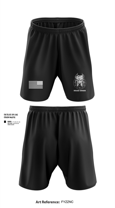 Road Dogs 3608044 Athletic Shorts With Pockets - 100