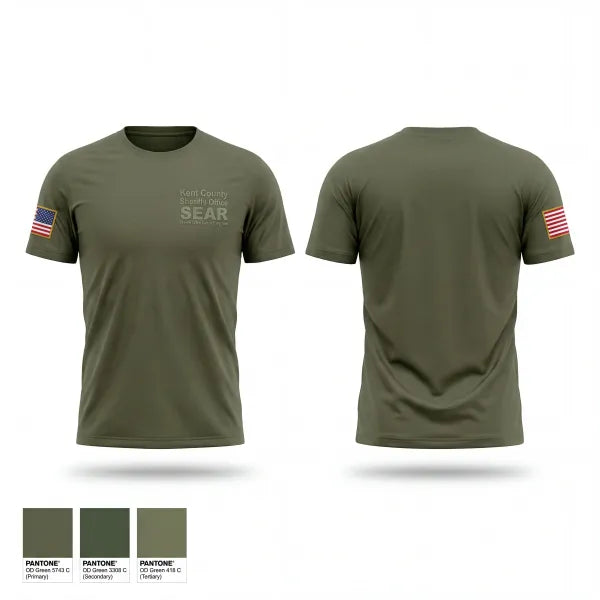 Short Sleeve Performance Shirt, Kent County Sheriffs Office SEAR, Police, Teamtime, Team time, sublimation, custom sports apparel, team uniforms, spirit wear, spiritwear, sports uniforms, custom shirts, team store, custom team store, fundraiser sports, apparel fundraiser