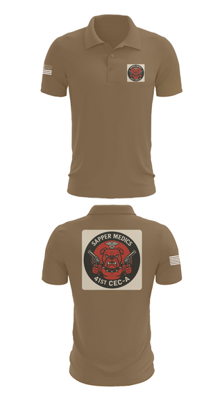 Short Sleeve Performance Polo, 41 CEC-A, , Teamtime, Team time, sublimation, custom sports apparel, team uniforms, spirit wear, spiritwear, sports uniforms, custom shirts, team store, custom team store, fundraiser sports, apparel fundraiser