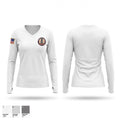 SFD Training Women's Long Sleeve V-neck Shirt - 1