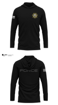 Ucla police departments Long Sleeve Performance Shirt with hood - 8