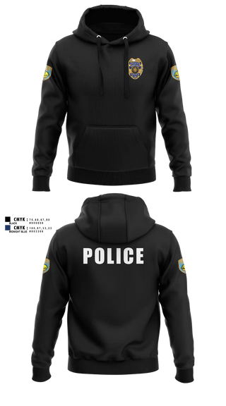 Hoodie, team name, Police, Teamtime, Team time, sublimation, custom sports apparel, team uniforms, spirit wear, spiritwear, sports uniforms, custom shirts, team store, custom team store, fundraiser sports, apparel fundraiser