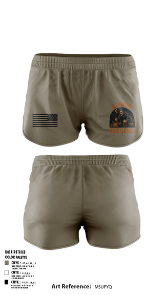 Ranger Panties, , Army, Teamtime, Team time, sublimation, custom sports apparel, team uniforms, spirit wear, spiritwear, sports uniforms, custom shirts, team store, custom team store, fundraiser sports, apparel fundraiser