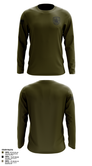 Long Sleeve Performance Shirt, team name, Police, Teamtime, Team time, sublimation, custom sports apparel, team uniforms, spirit wear, spiritwear, sports uniforms, custom shirts, team store, custom team store, fundraiser sports, apparel fundraiser