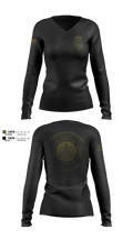 TDOC SPECIAL OPERATIONS 52913563 Women's Long Sleeve V-neck Shirt - 116