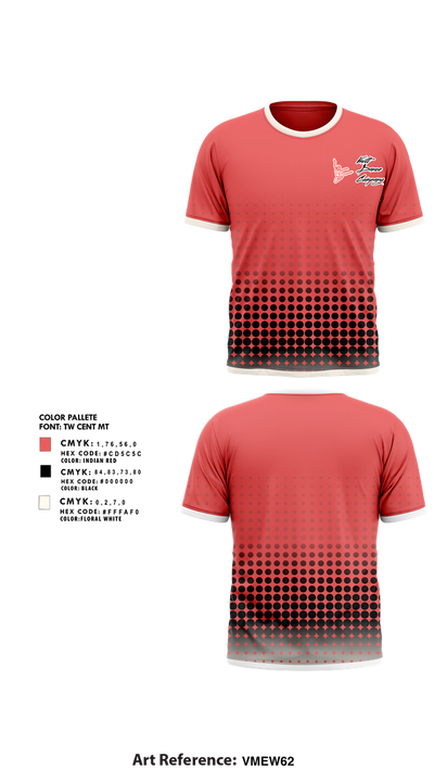 Vault Dance Company 52800576 Short Sleeve Performance Shirt - 1