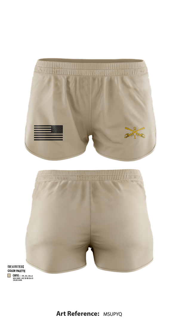 Ranger Panties, 2nd Armored Cavalry Regiment, , Teamtime, Team time, sublimation, custom sports apparel, team uniforms, spirit wear, spiritwear, sports uniforms, custom shirts, team store, custom team store, fundraiser sports, apparel fundraiser
