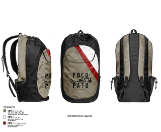 Gear Bag, Poco Pato, , Teamtime, Team time, sublimation, custom sports apparel, team uniforms, spirit wear, spiritwear, sports uniforms, custom shirts, team store, custom team store, fundraiser sports, apparel fundraiser